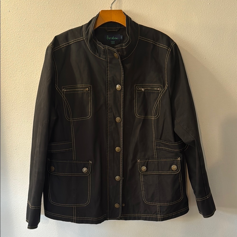 Boden Black Women's Utility Jacket